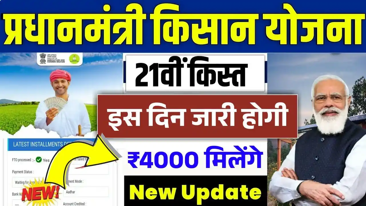 PM Kisan 21th Installment Date