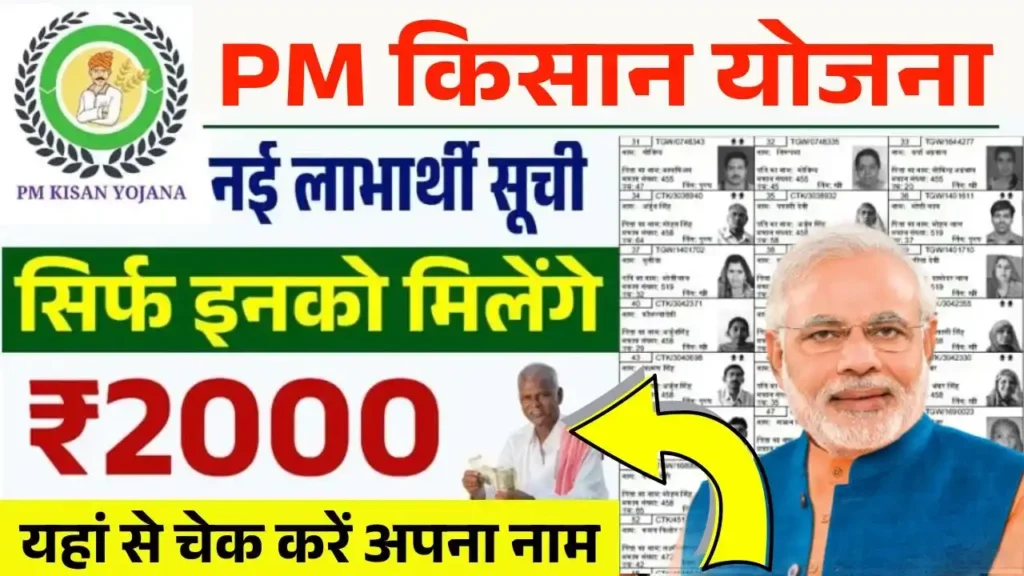 PM Kisan Yojana Beneficiary List